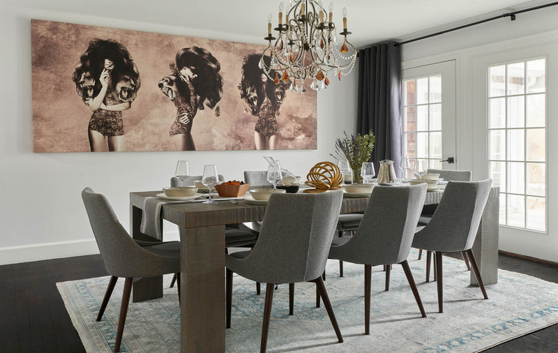 Lucia Traditional 9'0\" x 12'0\" Area Rug in Blue Indoor Area Rug