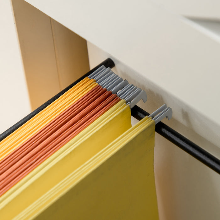 Vinsetto Veritcal Filing Cabinet With Hanging Bars For A4 Size