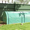Outsunny Mini Tunnel Greenhouse With Pe Cover Garden Green Grow Shed, Green|Outsunny Serre Mini-tunnel Avec Couverture En Polyethylene Pour Le Jardin