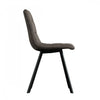Foster Grey Microfiber Upholstered Dining Chair (Set of 2) | Chaise de salle a manger Foster rembourree en microfibre grise (ens. de 2)