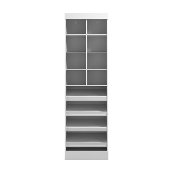 Bestar Pur 25 W Closet Shoe Organizer - White