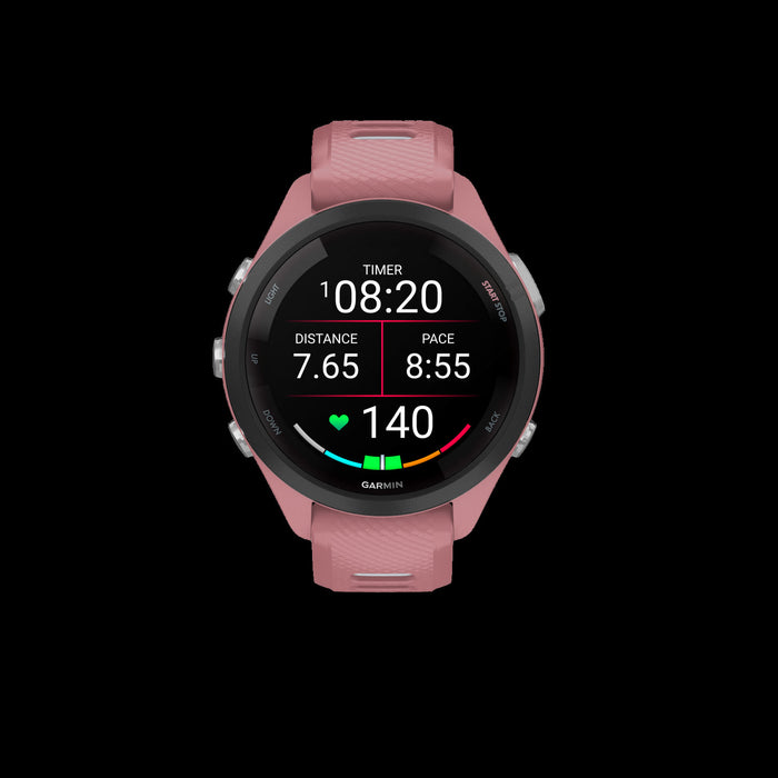 Garmin Forerunner® 265s Gps Smartwatch - Fitness Tracker W/ Multi-band Gps - Light Pink