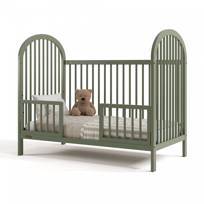 Graco Olivia 3-In-1 Convertible Crib - Olive