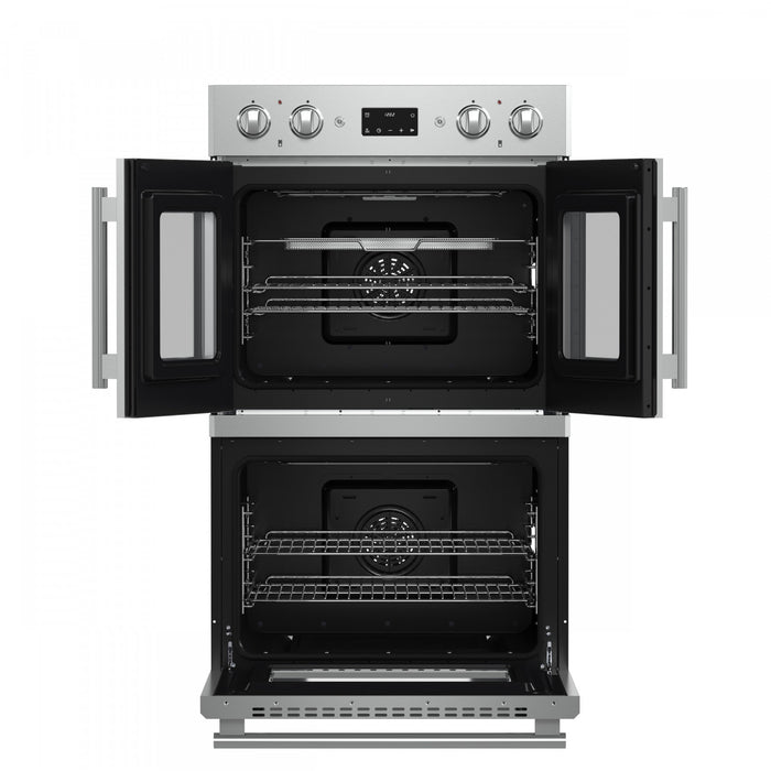 Forno Asti 30-Inch Double Electric Wall Oven in Stainless Steel, 7.36 cu. ft. - FBOEL1340-30