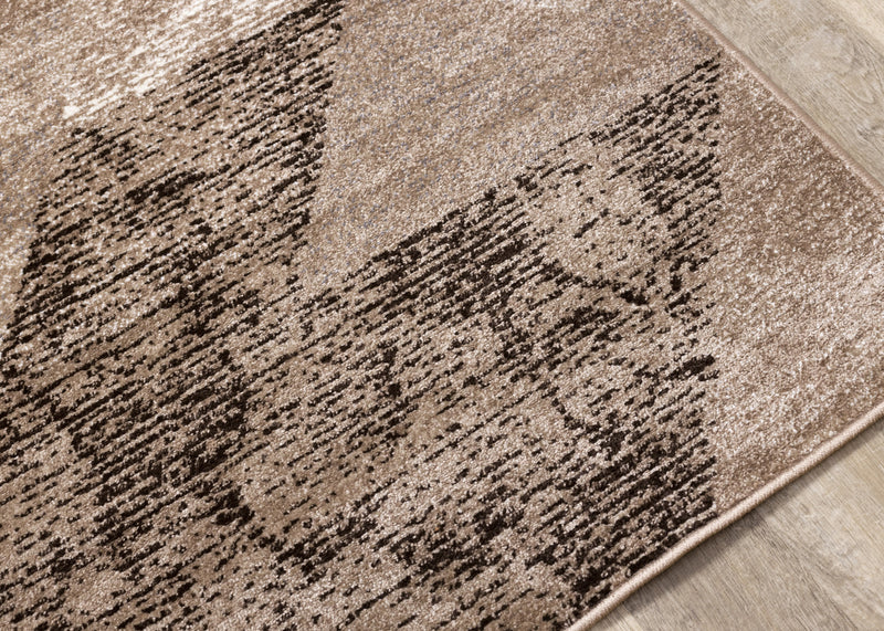 May Distressed Geometric Area Rug - 7'10\" x 10'6\"