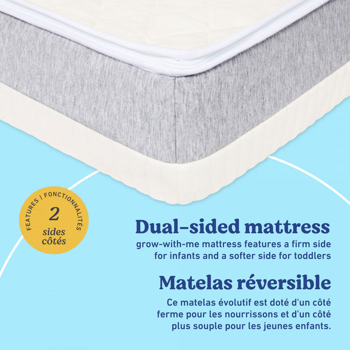 Graco Ultra Premium 2-in-1 Crib and Toddler Mattress