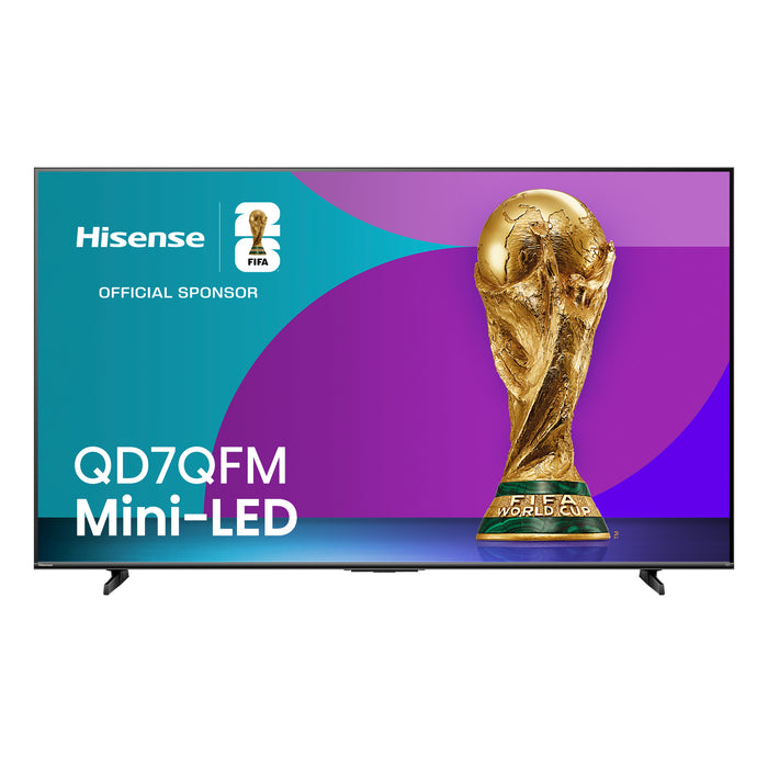 HISENSE 55\" QD7QFM Mini-LED QLED 4K UHD AI Smart Fire TV (55QD7QFM)