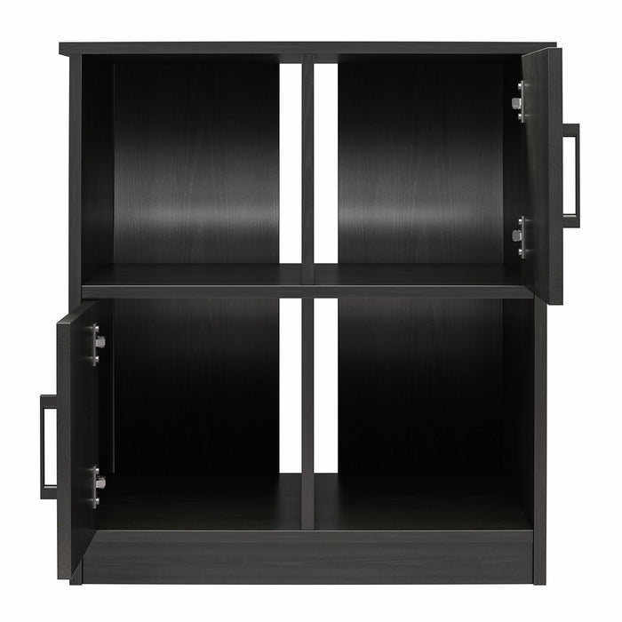 Ameriwood Home Dory 10/20 Gallon Aquarium Terrarium Tank Stand - Black Oak