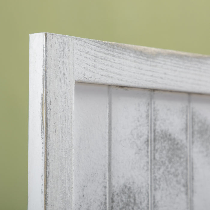 Homcom 5.5 Ft 4 Panel Room Divider Screen Partition Wall