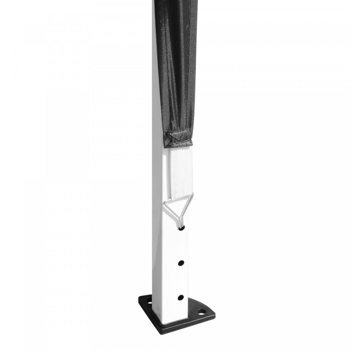 Outsunny 10 X 10ft Folding Pop Up Tent Canopy Outdoor Gazebo, Grey