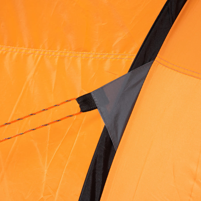 Outsunny 5 Person Camping Tent Automatic Pop Up Tent With Carry Bag Doors