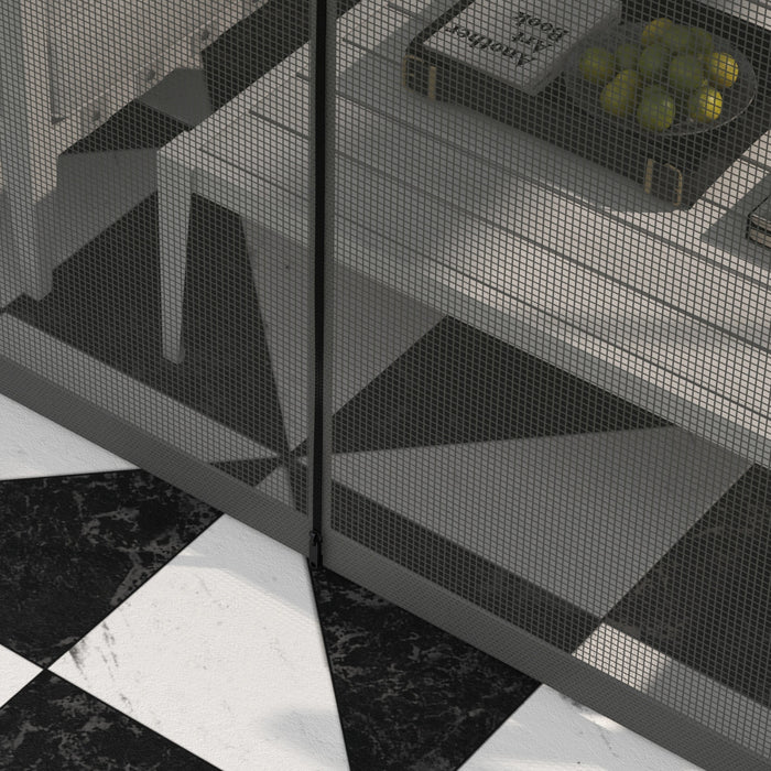 Outsunny 13' X 10' Patio Gazebo, Double Roof Outdoor Gazebo For Lawn, Black