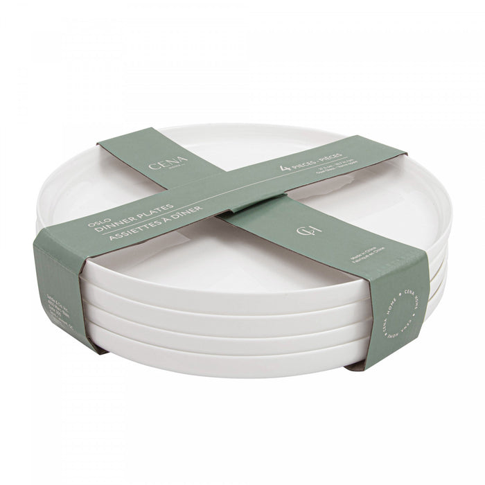 Cena Home Oslo Dinner Plates, Set of 4
