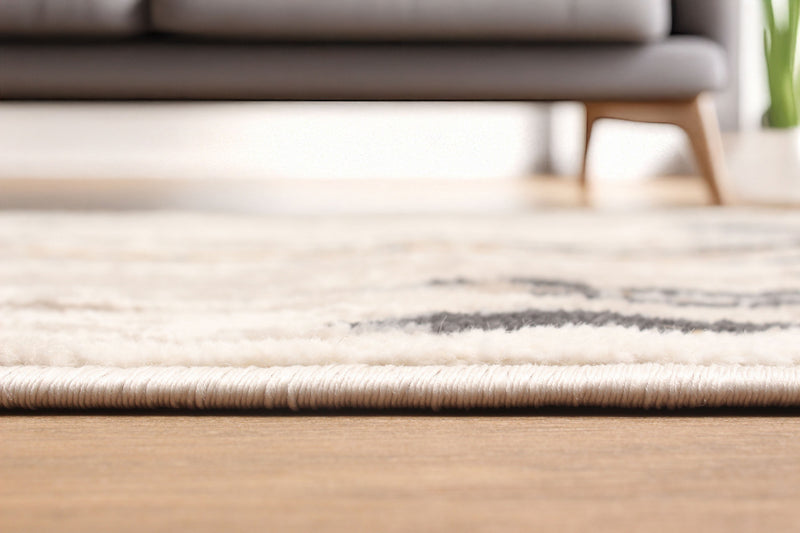 Juniper Contemporary/Modern 8'0\" x 10'0\" Area Rug in Taupe Indoor Area Rug