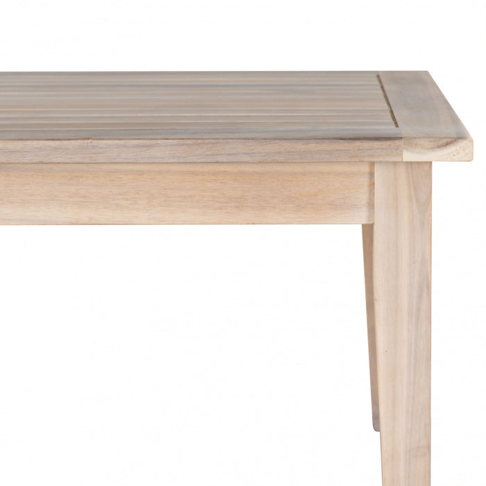 Teagon Outdoor Patio Coffee Table - Natural