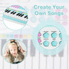 Costway 37-Key Keyboard Piano Electronic Musical Instrument Blue