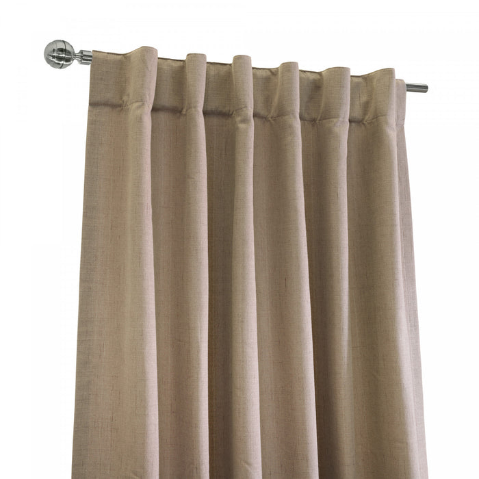 Habitat Mulberry Blush Light Filtering Dual Header Curtain Panel - 54 x 84
