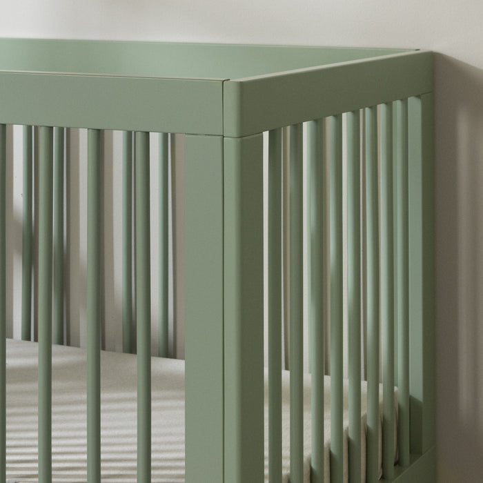 Cotton Candy 3-in-1 Convertible Crib - Sage Green 