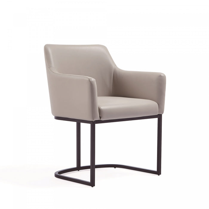 Serena Modern 6-Piece Dining Set in Light Gray Dining Chair
