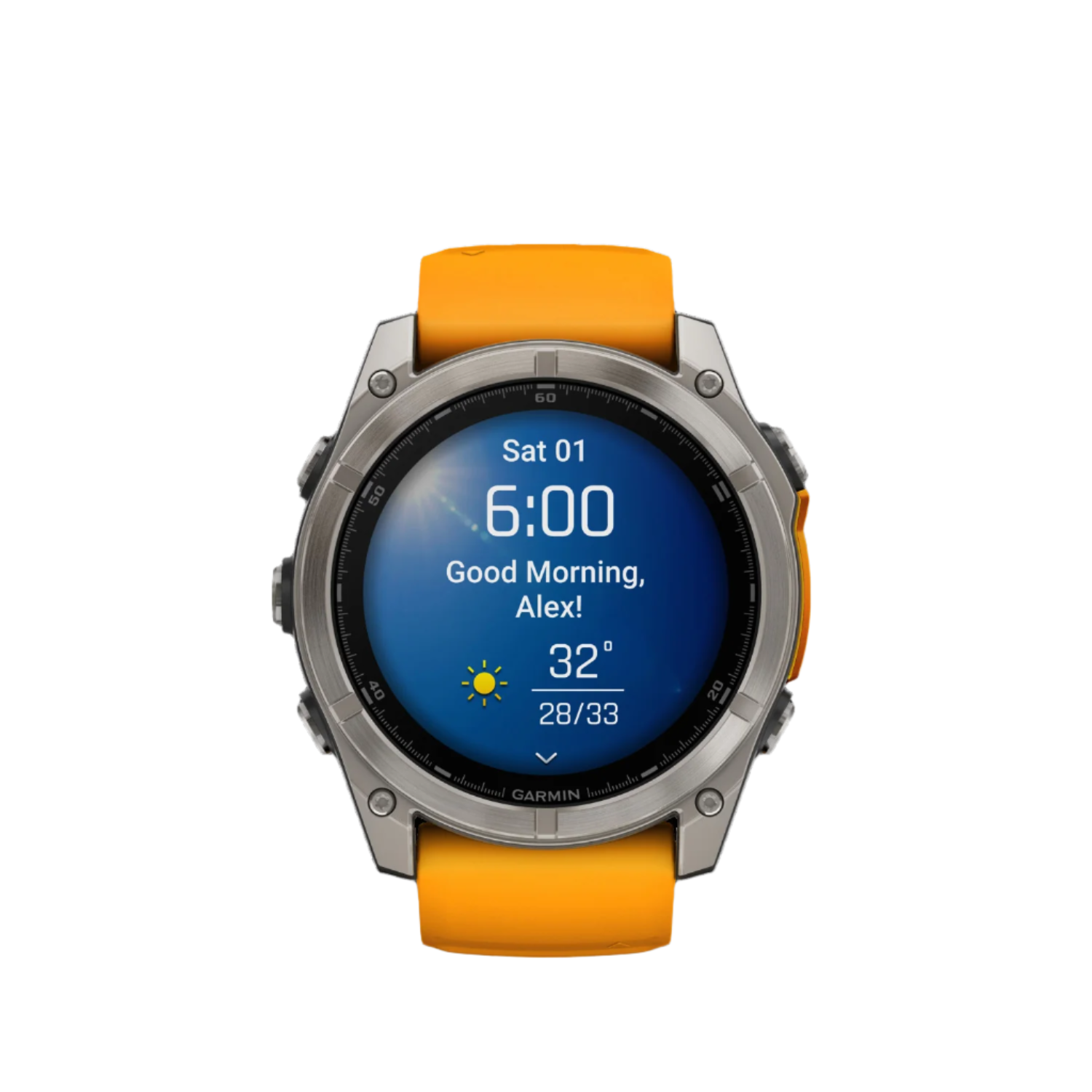 Garmin Fēnix Amoled Sapphire Smartwatch 51mm Gps, Compass