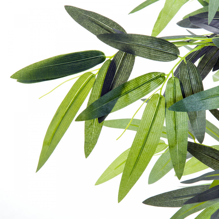 Outsunny 6FT Artificial Bamboo Tree Fake Plant in Pot Indoor Decor
