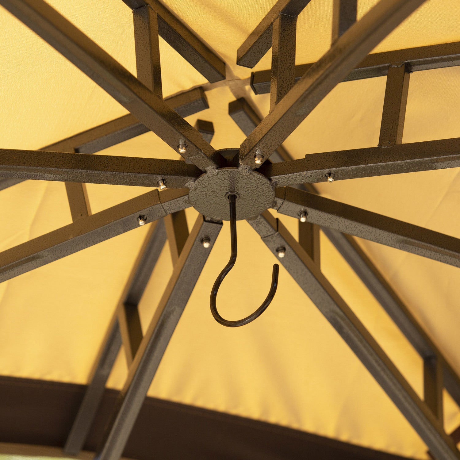 Outsunny 12' X 10' 2-tier Outdoor Gazebo Canopy Tent For