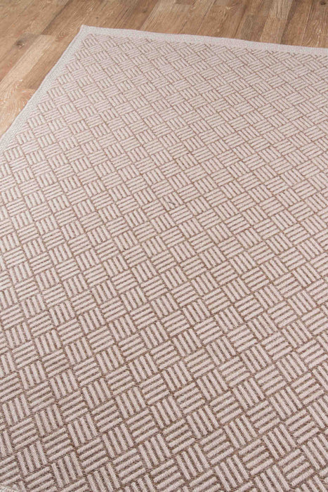 Eve Contemporary 5'0\" x 7'6\" Area Rug in Brown Indoor Area Rug