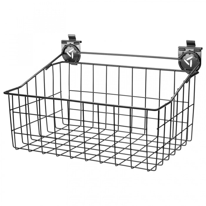 Gladiator 18\" Wide Wire Basket - Granite