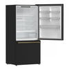 Forno Milano Espresso 31 Inch Bottom Freezer, Black, 17.2 cu.ft. - FFFFD1785-31BLK | Refrigerateur Milano Espresso de 31 po avec congelateur inferieur, noir, 17,2 pi³ – FFFFD1785-31BLK