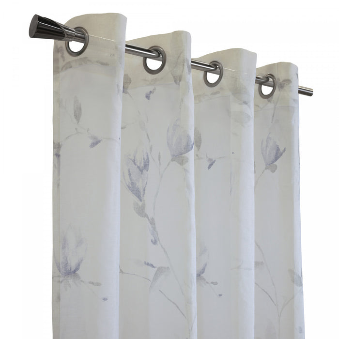 Habitat Symphony Purple Sheer Grommet Curtain Panel - 52 x 95