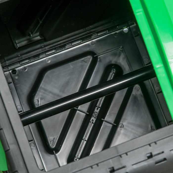 Outsunny 17 Gallon Composter, Compost Bin With Steel Legs