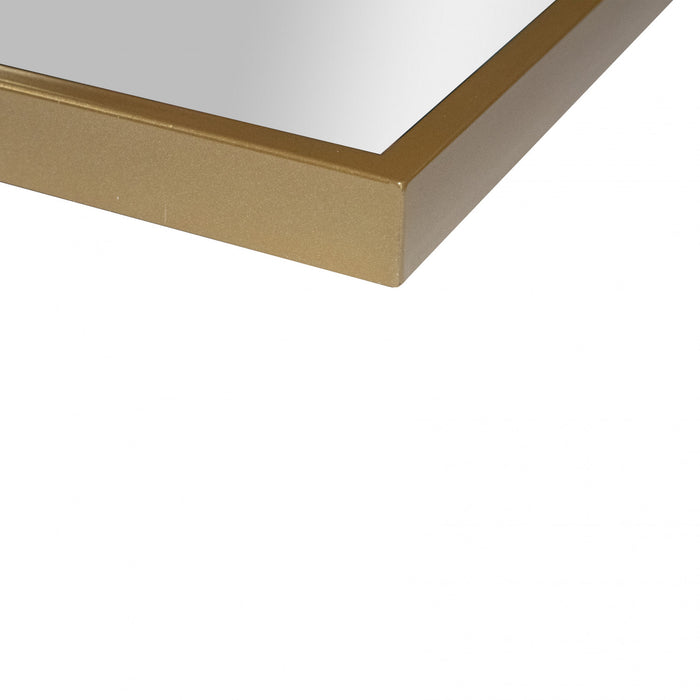 Border Gold 32\" Mirror