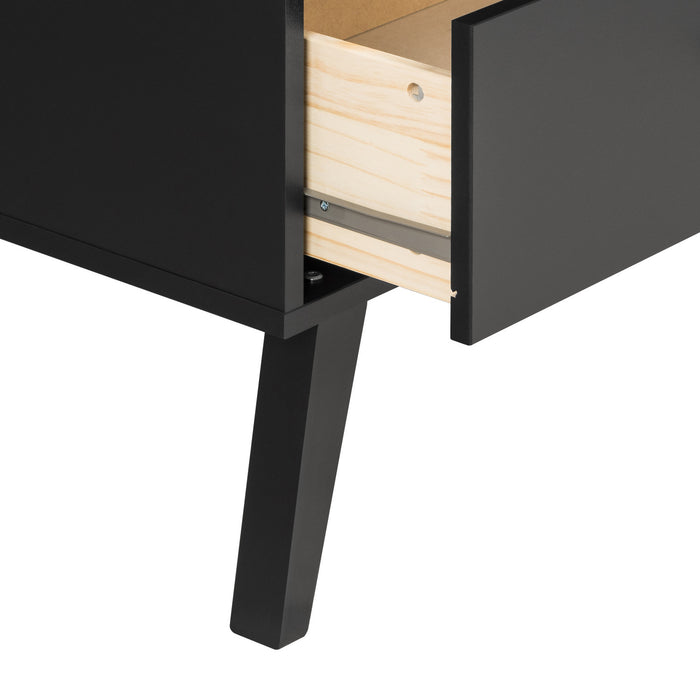 Milo 6-Drawer Dresser - Black