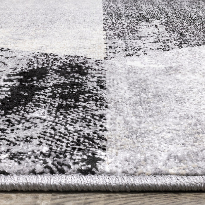 Covington Distressed Triangles Area Rug - 7'10\" x 10'6\"