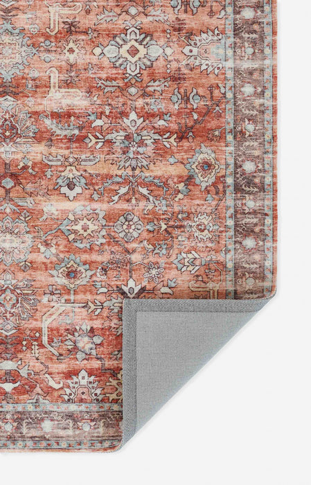 Ruby Traditional 10'0\" x 13'0\" Area Rug in Brown Indoor Area Rug