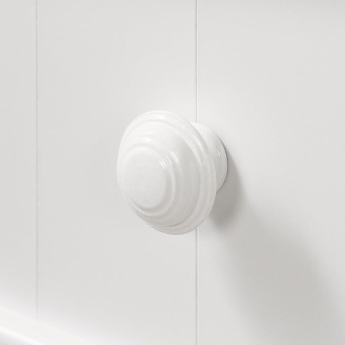 Savannah 4-drawer Chest - Pure White 