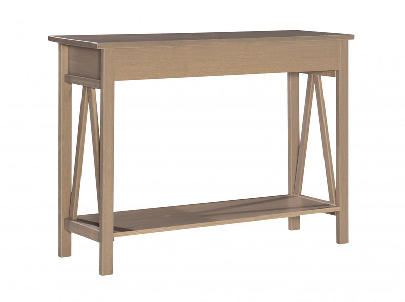 Titian Console Sofa Table - Driftwood