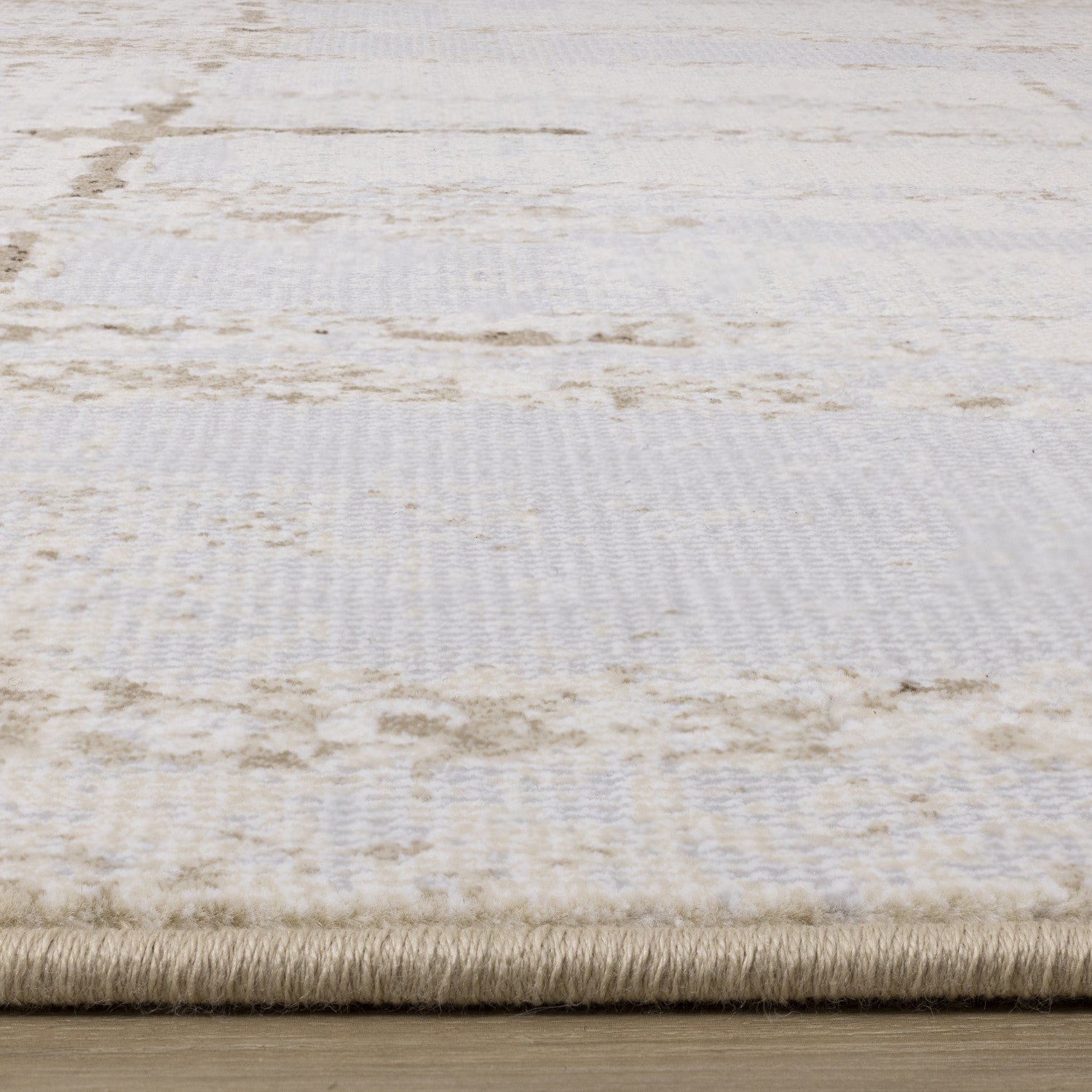 Distressed Cream Rust Rug Isabelle Distressed Cream Area Rug - 5'3