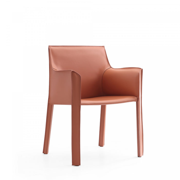 Paris Modern 6-Piece Dining Chair Set in Clay