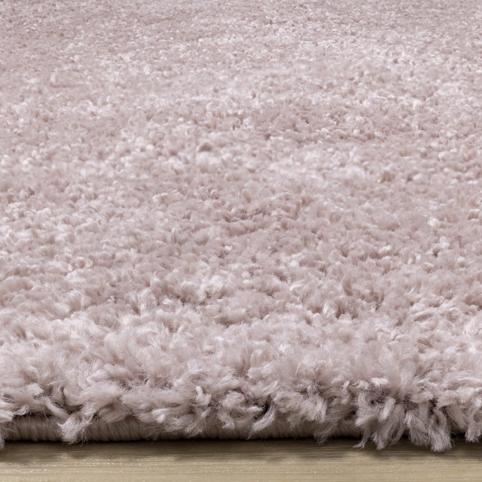 Taylor Pink Comfort Shag Rug, 6'7\" x 9'6\" Indoor Area Rug