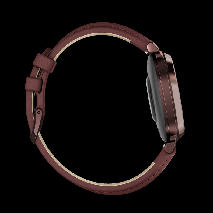 Garmin Lily™ 2 Smartwatch - Health Tracking With Stylish Patterned Lens, Touchscreen - Dark Bronze