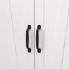 HOMCOM Kitchen Pantry Cabinet Storage Cabinet with Adjustable Shelves White