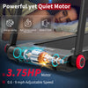 Superfit 3.75hp Folding Treadmill Electric Running Machine W/bluetooth App Self-standing