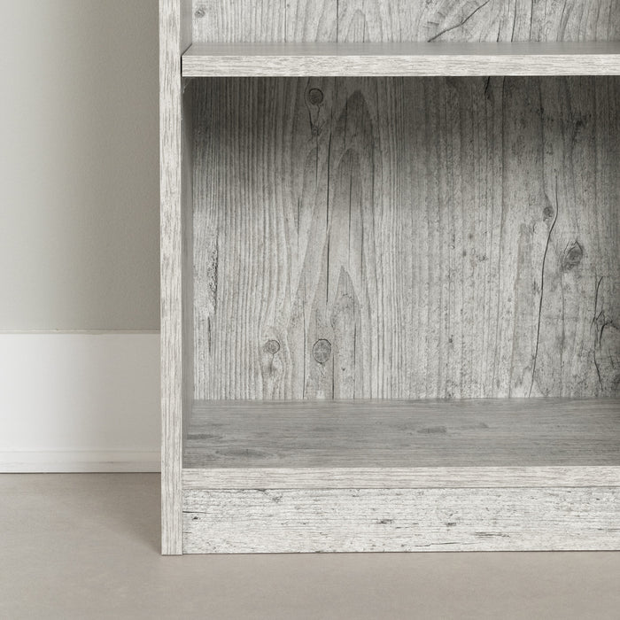 Axess 5-Shelf Narrow Bookcase - Seaside Pine
