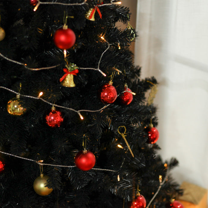 Homcom 7ft Artificial Christmas Tree With 1346 Branch Tips