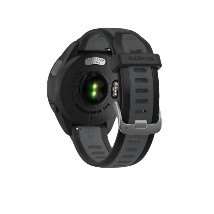 Garmin Forerunner® 165 Gps Smartwatch - Health Tracking With Amoled Display - Black/slate Gray
