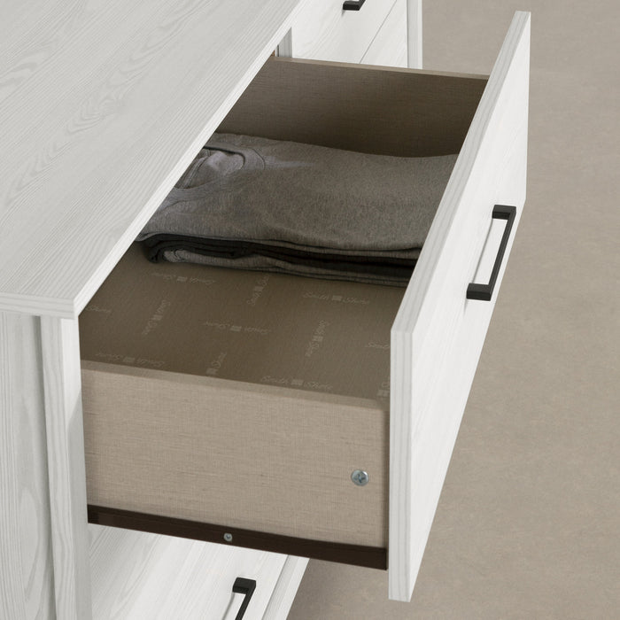 Fernley 6-Drawer Dresser - White Pine