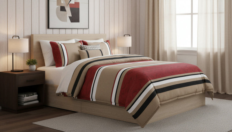 Madison 7-Piece Queen Comforter Set