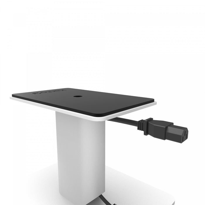 Kanto SP6HD 6\" Universal Desktop Speaker Stands with Cable Management - Pair, White