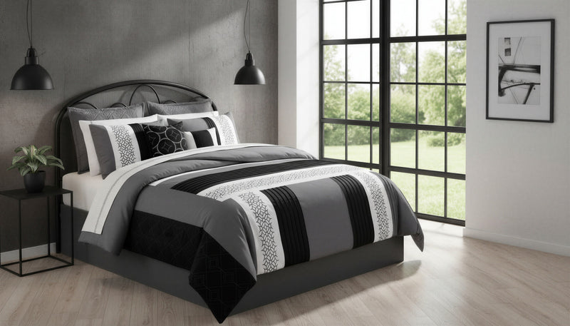 Maddox 7-Piece Queen Comforter Set